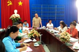 UBBC tỉnh Tây Ninh: Giám sát công tác chuẩn bị bầu cử ở huyện Dương Minh Châu
